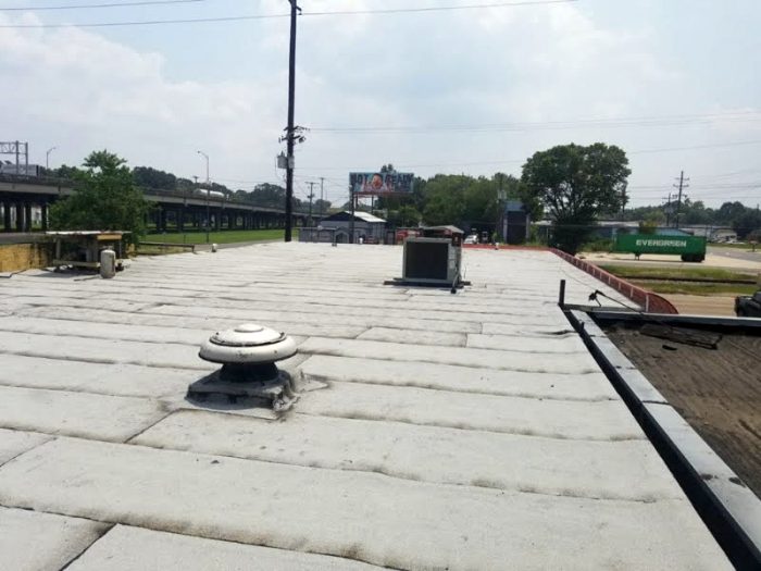 flat roof